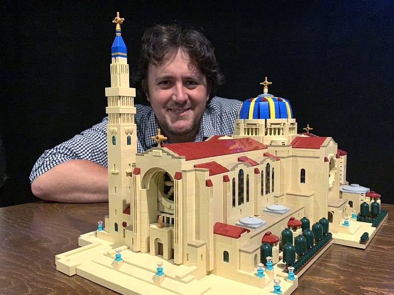 Infrarood Arrangement veronderstellen Lockdown-hobby: een basiliek van Lego bouwen - Katholiek Nieuwsblad